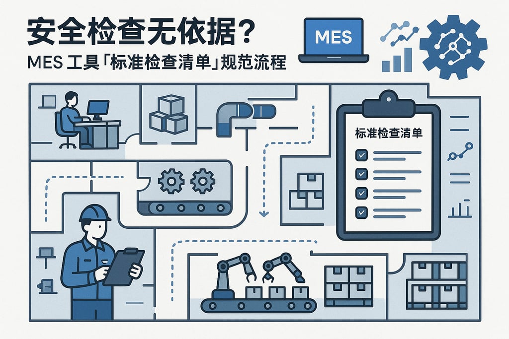 安全检查无依据？MES 工具「标准检查清单」规范流程